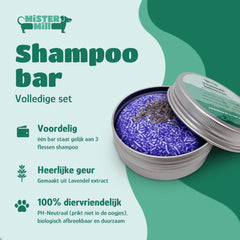 Shampoo Lavendel Tablet - 2 in 1 Shampoo en Conditioner - Biologisch afbreekbaar
