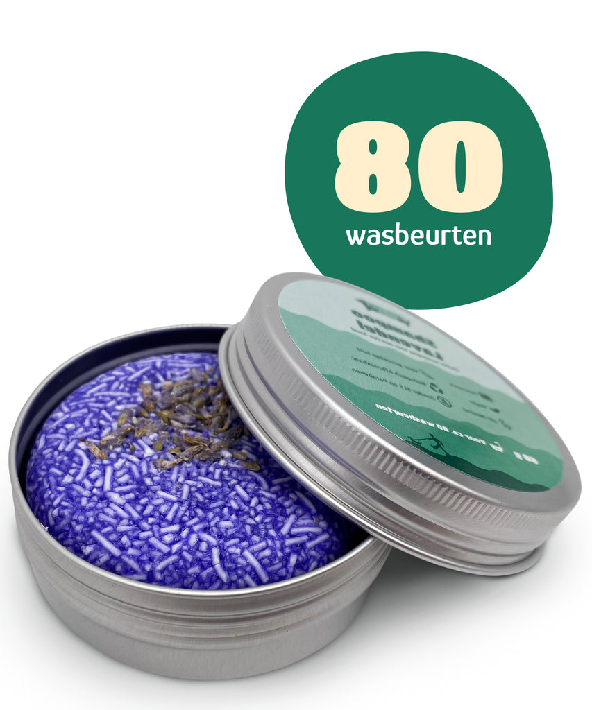 Shampoo Lavendel Tablet - 2 in 1 Shampoo en Conditioner - Biologisch afbreekbaar