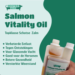 Mister Mill Salmon Vitality Oil - Zalmolie voor Hond - Zalmolie Hond - Zalmolie voor Hond Vloeibaar