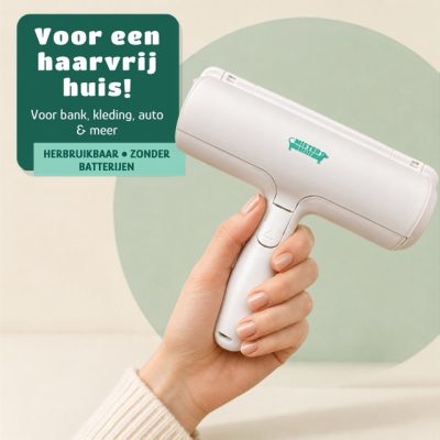 Mister Mill Pluizenborstel haarverwijderaar voor dieren 2026 - Mister Mill Pluizenborstel haarverwijderaar voor dieren - Voor een haarvrij huis