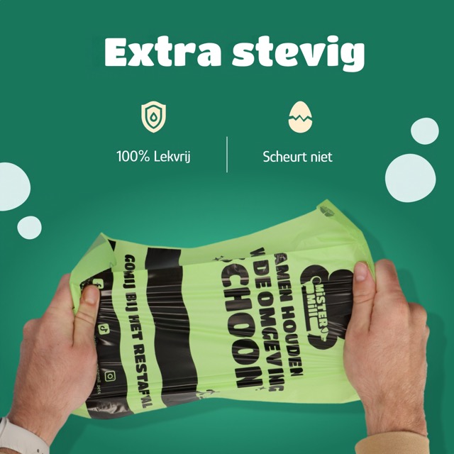 Mister Mill Poepzakken Extra Sterk - Stevig