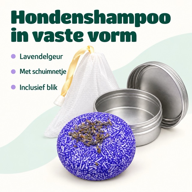 enshampoo met blik en schuimnetje normaal